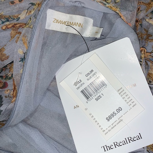 Zimmermann | Cascade Silk Jumpsuit size 1 (US 4-6) - Picture 5 of 6